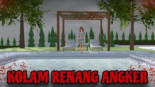 KOLAM RENANG ANGKER || HORROR MOVIE SAKURA SCHOOL SIMULATOR