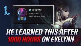 YOU CANT SEE HER = SHE DOESNT EXIST | TOP 1 EVELYNN GAMEPLAY RiftGuides | WildRift