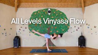 Morning Vinyasa Flow Class For All Levels - Yoga with Charlie Follows