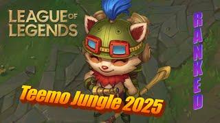 League of Legends Ranked - Teemo Jungle - 2025 New Season Early Grind