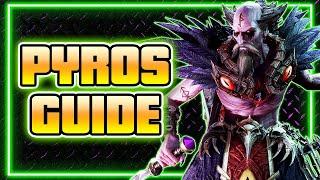 Pyros Guide  - WoR's Most Complicated Hero - Guild Boss Technique Breakdown ⁂ Watcher of Realms