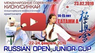 Russian Open Junior Cup (14-15 лет). Татами A