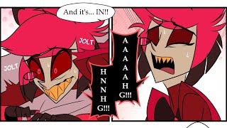 Angel Dust Pulls (It) Out of Alastor! (Hazbin Hotel Comic-Dub)