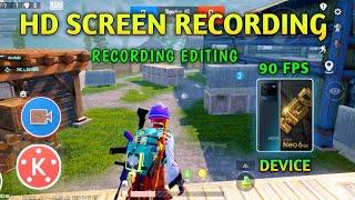 BEST SCREEN RECORDING SETTING ANDROID 2022 | UPLOAD BGMI HIGH QUALITY VIDEO 2022