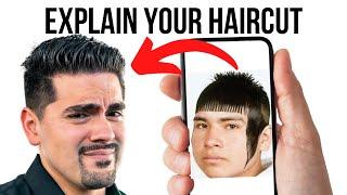 How To Explain Your Haircut To Your Barber