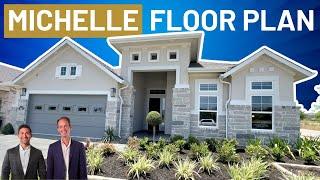 Chesmar Homes in Georgetown Texas, Michelle Floorplan, Water Oaks Community, (New Homes in Austin)