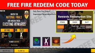 Free Fire Redeem Code Today | Shake It Up Emote Redeem Code | Redeem Code Free Fire Today