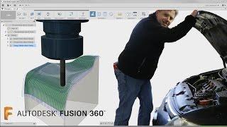 Fusion 360 CAM Tutorial— 3D Machining- Basic