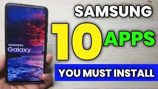 10 Samsung Apps You Must Install on Your Samsung Galaxy Phones | S24 S23 S22 S21 FE A54 A53 A52 A34