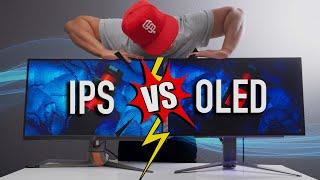 OLED VS IPS GAMING! Asus PG27AQN vs LG 27GR95QE-B!