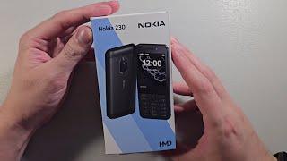 Nokia 230 DS 2024 РАСПАКОВКА, ПЕРВЫЙ ВЗГЛЯД