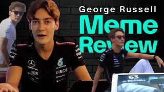 George Russell Reacts to his HILARIOUS 2023 Memes! 