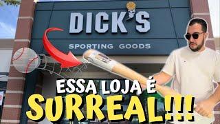 A MAIOR LOJA de artigos esportivos dos ESTADOS UNIDOS - Dicks Sporting Goods 