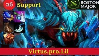 VP.Lil support Weaver (Virtus.pro vs iG.Vitality on Boston Major)