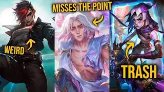 The Arcane season 2 skins have... problems | #leagueoflegends #arcane