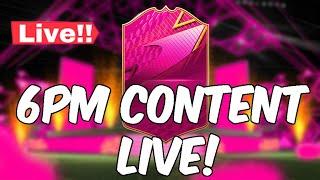 FIFA 22 LIVE 6PM CONTENT! LIVE OPENING 85+ X10 UPGRADE PACK! LIVE FREE 85+ X3 PACK?