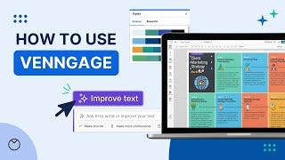 How To Use Venngage Template Maker | AI Design Generate | AI Improve Text | Brand Kit