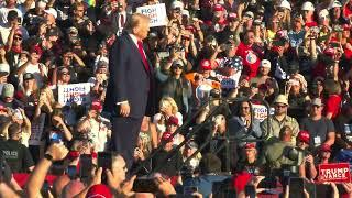 God Bless The USA - Lee Greenwood - Trump Rally - Buttler, PA 10/05/24 4K HDR