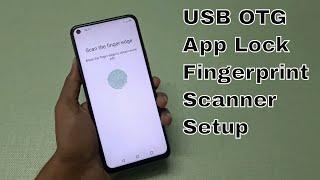 Infinix Note 7 USB OTG, App Lock, Fingerprint Scanner Setup