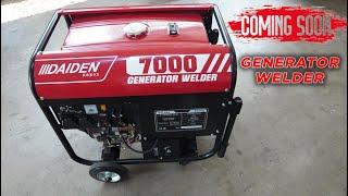 COMING SOON | Welder Generator / Genset Las DAIDEN Welding 7000