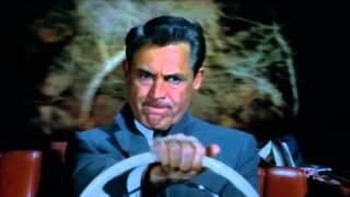 North By Northwest 1959, Drunk Driving scene .  720p