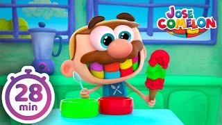 Stories for kids - 28 Minutes Jose Comelon Stories!!! Learning soft skills - Full Episodes