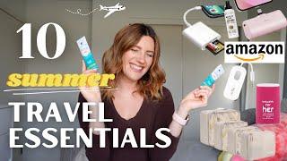 Summer Travel Essentials for 2023 ️️ amazon must-haves + links!