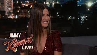 Sandra Bullock Teaches Jimmy Kimmel German