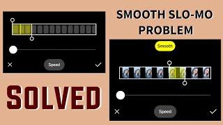 VSCO no smooth Option Problem Solved || vsco slo-mo problem