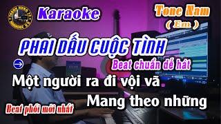 Phai Dấu Cuộc Tình Tone Nam | Karaoke Thanh Hưng 79
