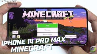 iPhone 14 Pro Max test game Minecraft | Apple A16 Bionic