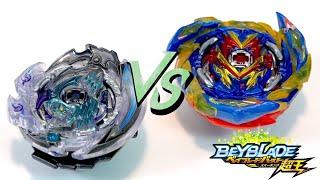 METAL SCYTHE VS RUBBER BLADE | Hollow Deathscyther VS Brave Valkyrie | Beyblade Burst Sparking/Surge