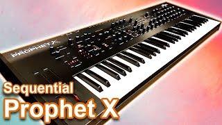 SEQUENTIAL PROPHET X - Sounds, Presets & Ambient Soundscapes【SYNTH DEMO】