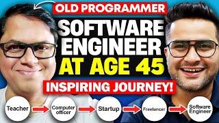 How He Became a Software Engineer at 45 Age  Motivational & Inspirational Developer Story