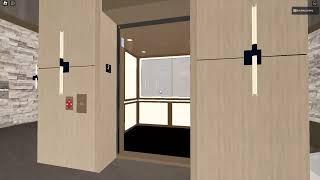 BRAND NEW Scenic Otis HydroFit MRL Hydraulic Lobby Elevator at 155 Green Av - ROBLOX City