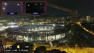 Emissió 4K en directe 13/01/25 de Las Obras del Camp Nou!