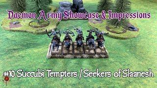 DRW - Building my Daemon army #10 - Succubi Tempters / Seekers of Slaanesh