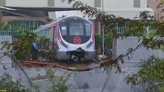 Delhi Metro Magenta Line Accident
