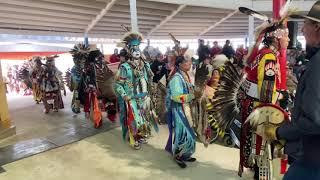 Sunday afternoon grand entry @ Onion lake pow wow 2021