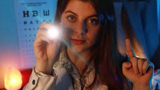 VISITA OCULISTICA super realistica e rilassante ‍️ | Eye exam  | medical roleplay ASMR ITA