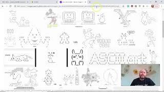 ASCII art introduction with Trinket