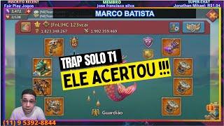 MAIS UM TITAN CAI NA TRAP T1 SE LIGA!!!  LORDS MOBILE