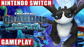 DreamWorks Dragons: Legends of the Nine Realms Nintendo Switch Gameplay