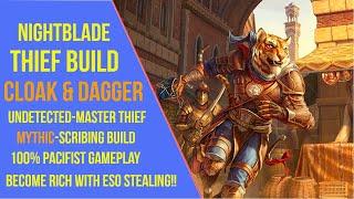 The Best ESO Thief Build - Cloak and Dagger - Nightblade Thief Build