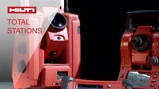 INTRODUCING the Hilti Robotic and Mechanical Total Stations