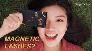 LUXX LASH MAGNETIC LASHES: How to use + mini review | Brittnee Que