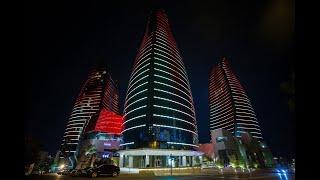 Baku Flame Towers - City view (Bakı Alov qulleri)