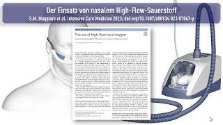 Die Verwendung von nasalem High Flow Sauerstoff