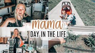MOM DAY IN THE LIFE | KALE SMOOTHIE RECIPE | Morgan Bylund