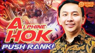 AHOK (ALPHINE HOK) GRAND MASTER! MELAWAN DARK SYSTEM HONOR OF KINGS INDONESIA!